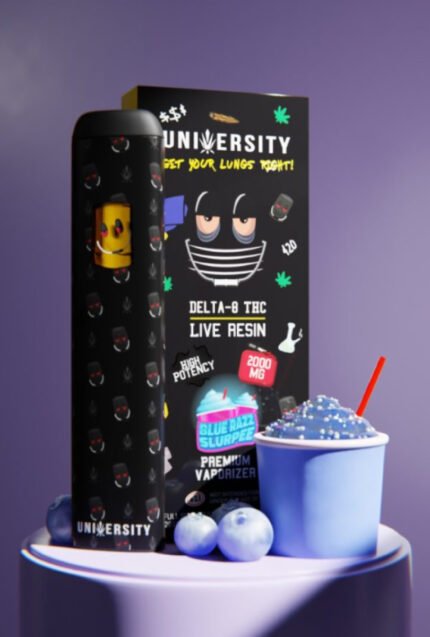 Blue Razz Slurpee – THC Delta 8 Live Resin Vape 2G