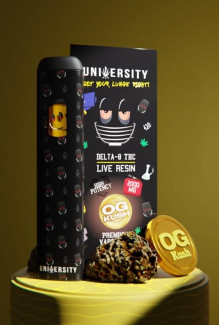 OG Kush – THC Delta 8 Live Resin Vape 2G