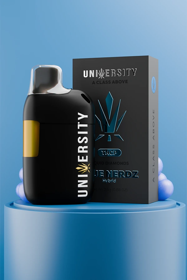 blue-nerdz-thcp-vape-2.5-g-trap-university Blue Nerdz THCP Vape Liquid Diamonds Disposable 2.5G – hybrid vape