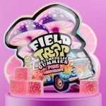 Pink Lemonade Psychedelic Magic Mushroom Gummies Field Trip pack with pink cubes