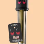 Lemon Cherry Gelato THCP + Delta 9 THC Premium Preroll 2G with citrus flavor, smooth hits, rolled in kief, and glass tip filter.