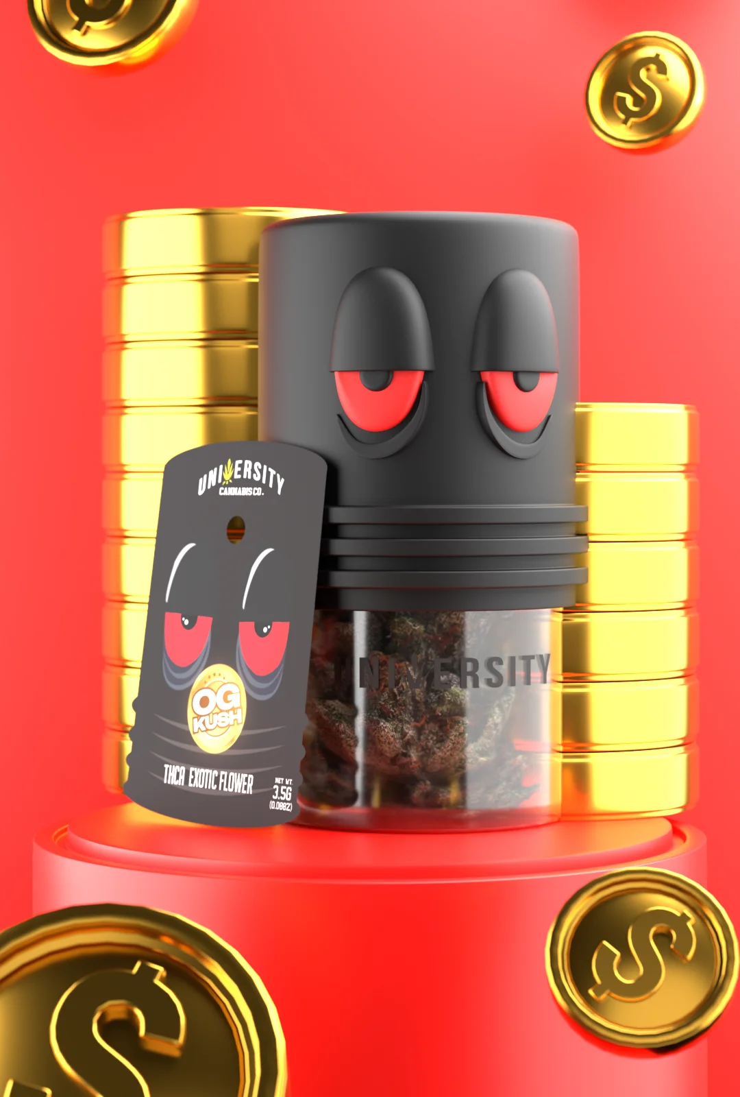 trap-university-og-kush-thca-indoor-flower-3-5g-featured OG Kush – THCA Indoor Flower 3.5G - Image 1