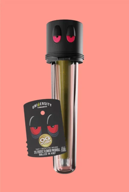 OG Kush THCP + Delta 9 THC Premium Preroll 2G product image with glass tip filter