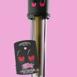 Pink Zaburst Runtz THCP + Delta 9 THC Preroll 2G product image with glass tip filter