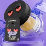 Taro Slushie THCP Premium Live Batter Indica concentrate in glass jar