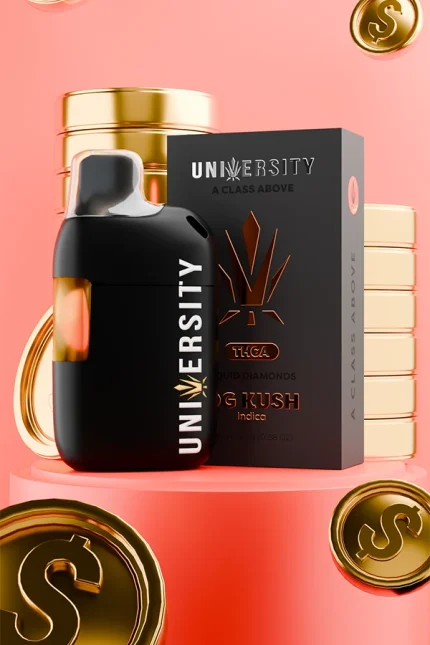 OG Kush THCA Liquid Diamonds Disposable Vape Indica 25G