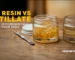 live resin vs distillate cannabis extracts comparison