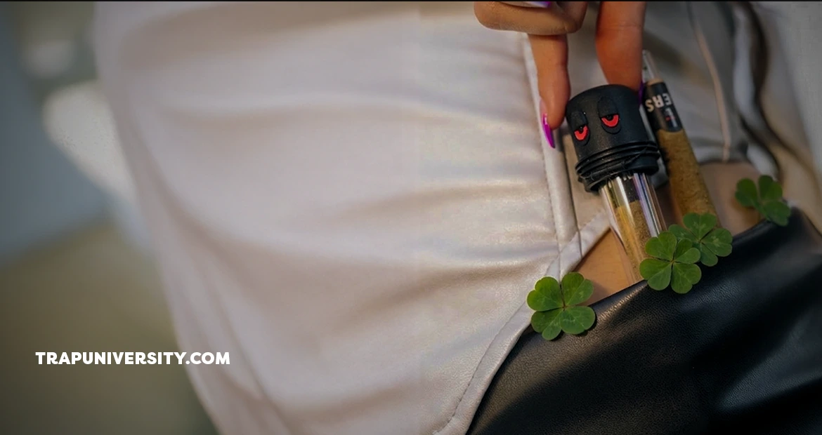 st patricks day session vape preroll green clover lifestyle setup