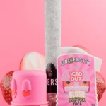 Strawberry Blush – THCA Diamond Infused Pre Roll 3.5G (Hybrid Exotic | Iced Out 💎)