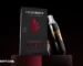 THCA Vapes Explained image featuring liquid diamond THC oil disposable vape device