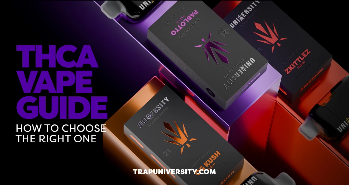 how to choose the right THCA vape THCA vape guide disposable weed vape THC oil products